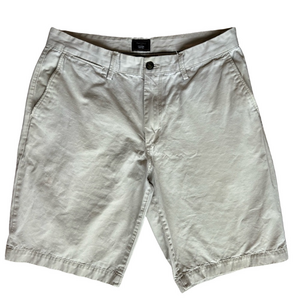 GAP Tan Flat Front Shorts Lightweight Cotton Classic